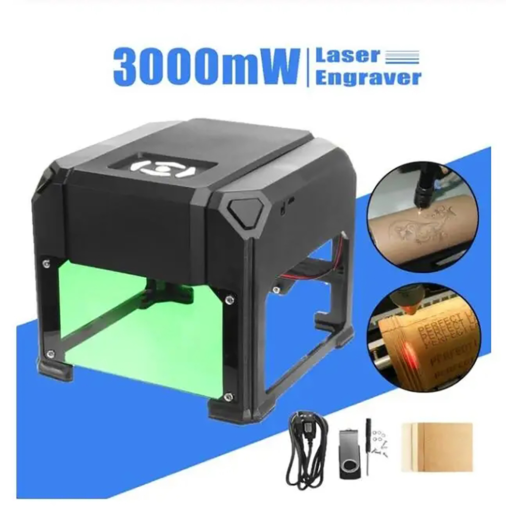 Mini Laser Engraver Cnc Router - Mini usb 3000mw cnc máquina de