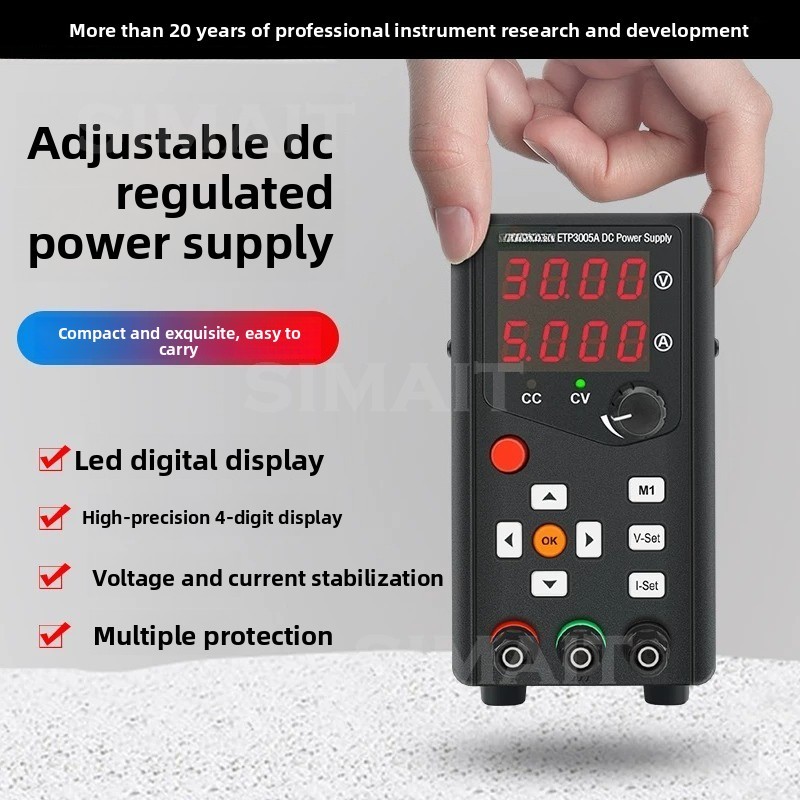 Programmable Dc Power Supply 30V 10A - Fonte de Alimentação DC Mini Ajustável