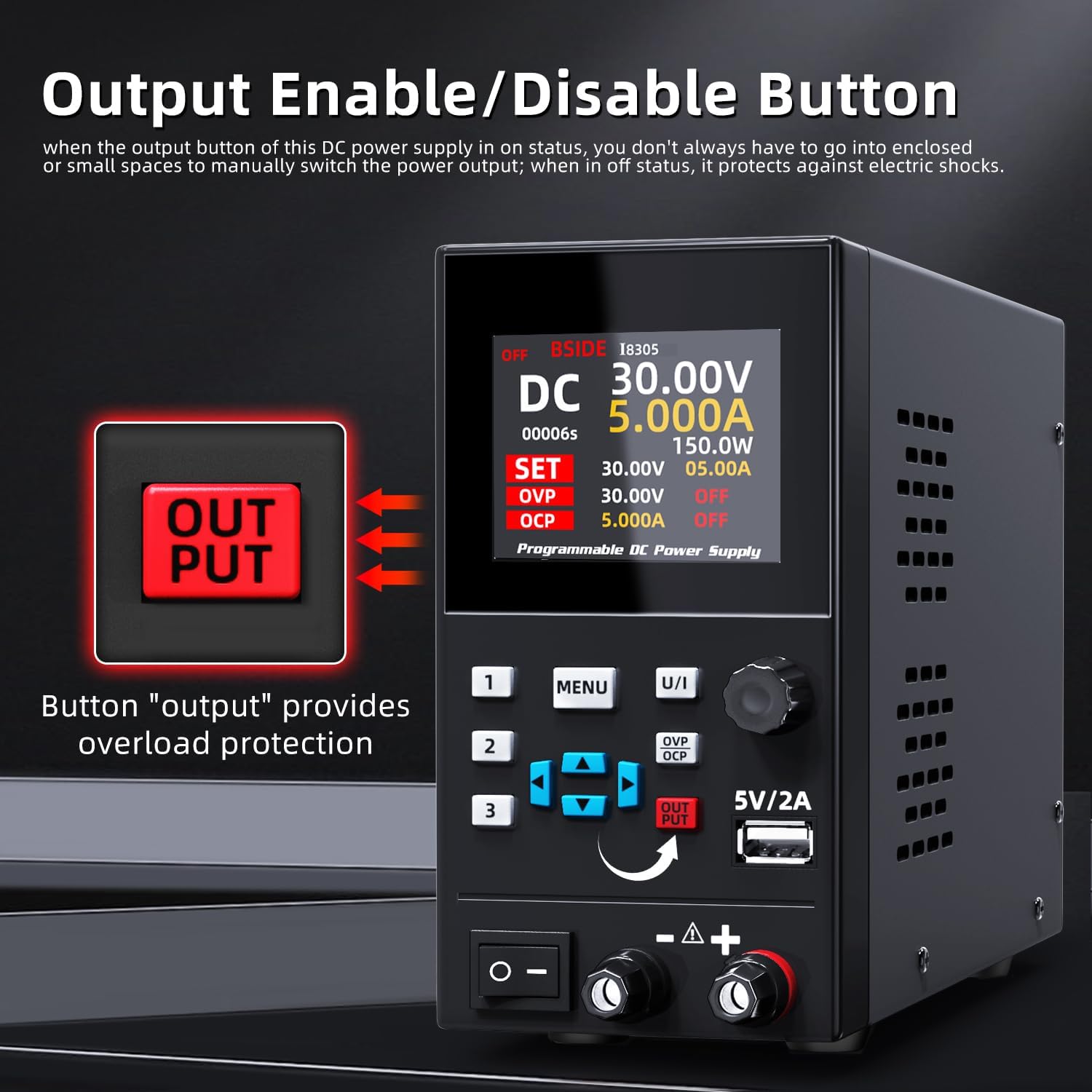 Fonte de alimentação regulada  - Programmable Dc Power Supply 30V 10A avaliação e preço