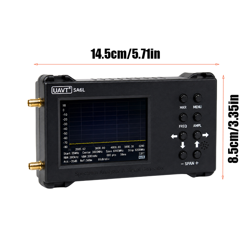 Analisador de Espectro Portáti - Signal Generator Spectrum Analyzer avaliação e preço