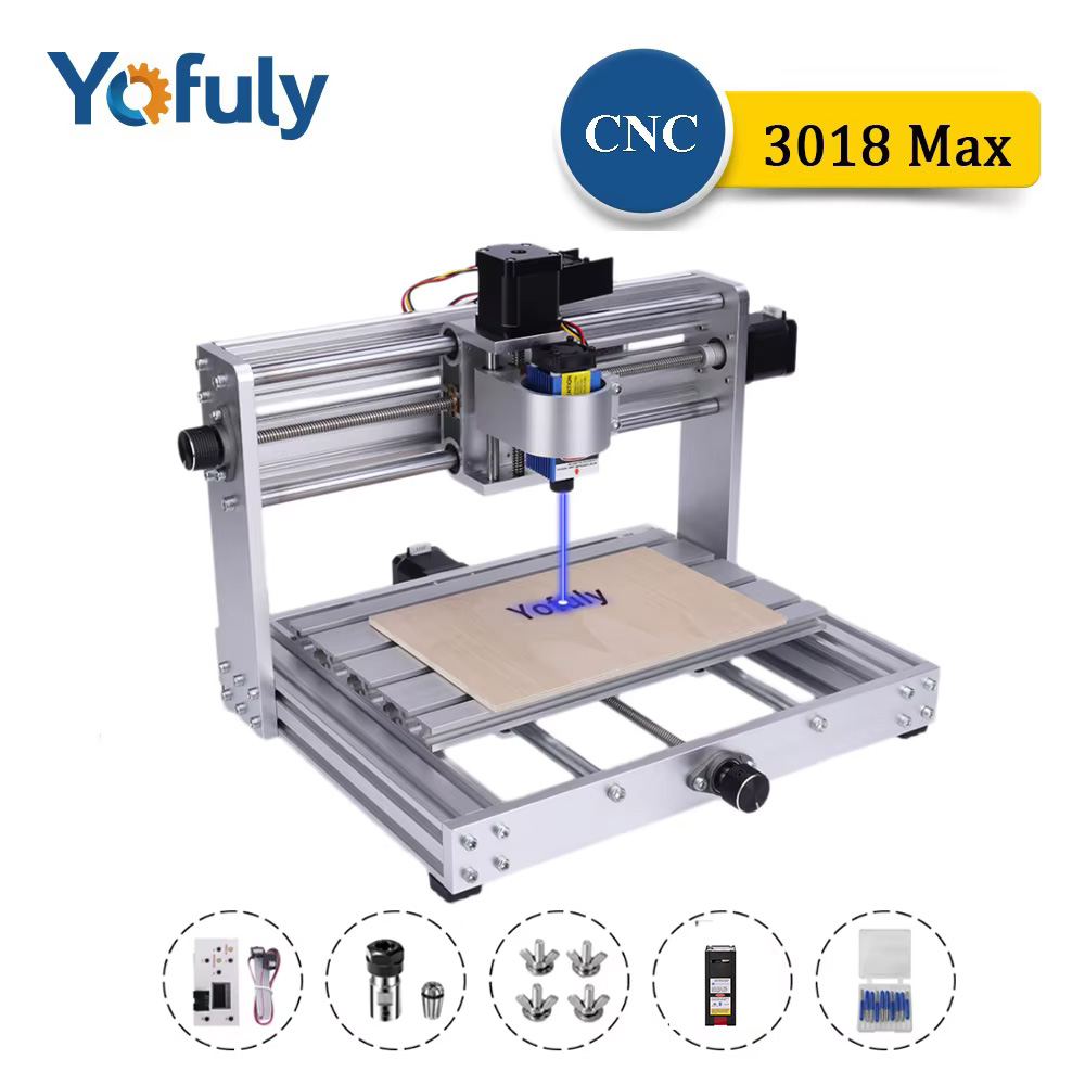 Máquina de gravação de metal c - Mini Laser Engraver Cnc Router avaliação e preço