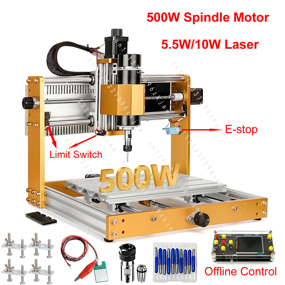 Mini Router CNC de Alumínio Of - Mini Laser Engraver Cnc Router avaliação e preço